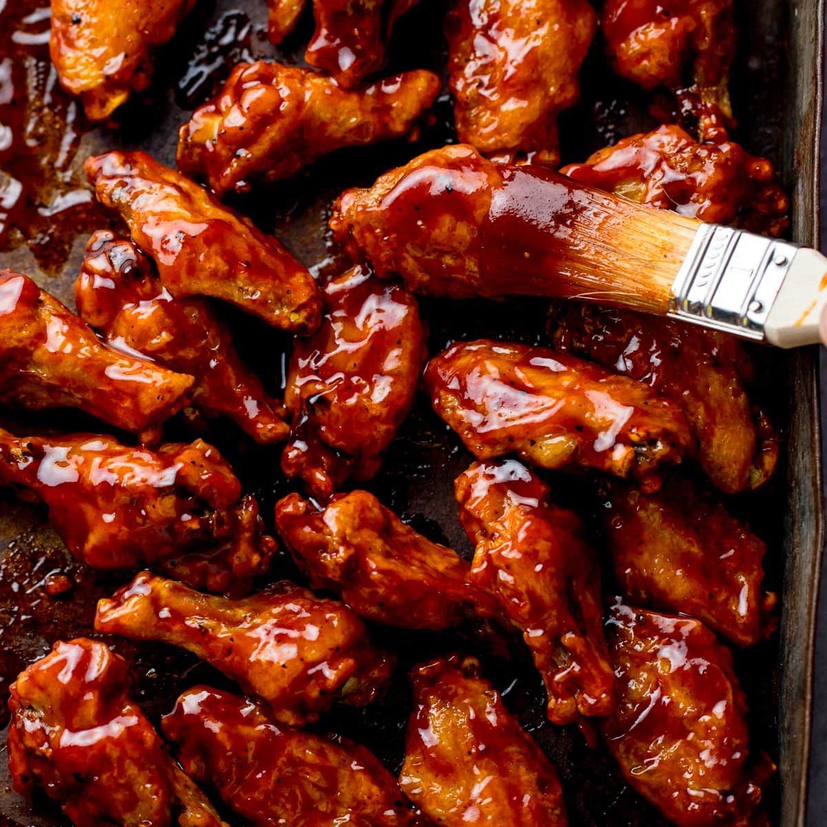 Sticky Bourbon Chicken Wings (Large)
