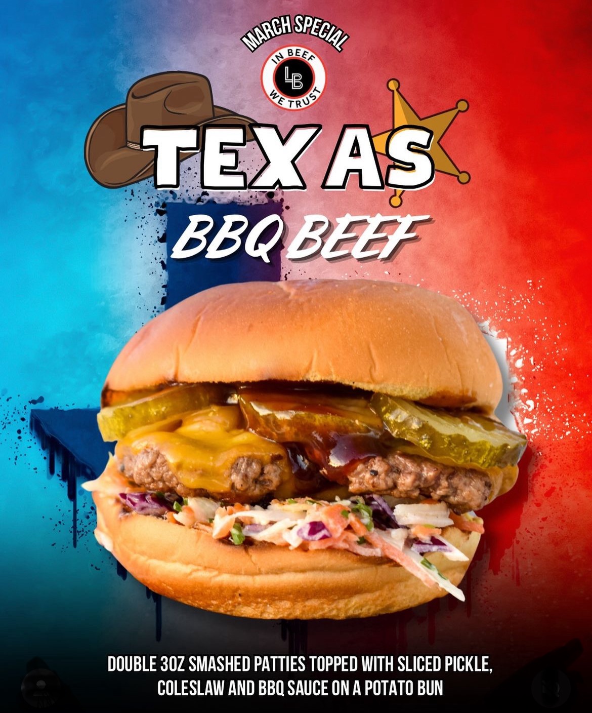 SPECIAL - Texas BBQ Beef Burger