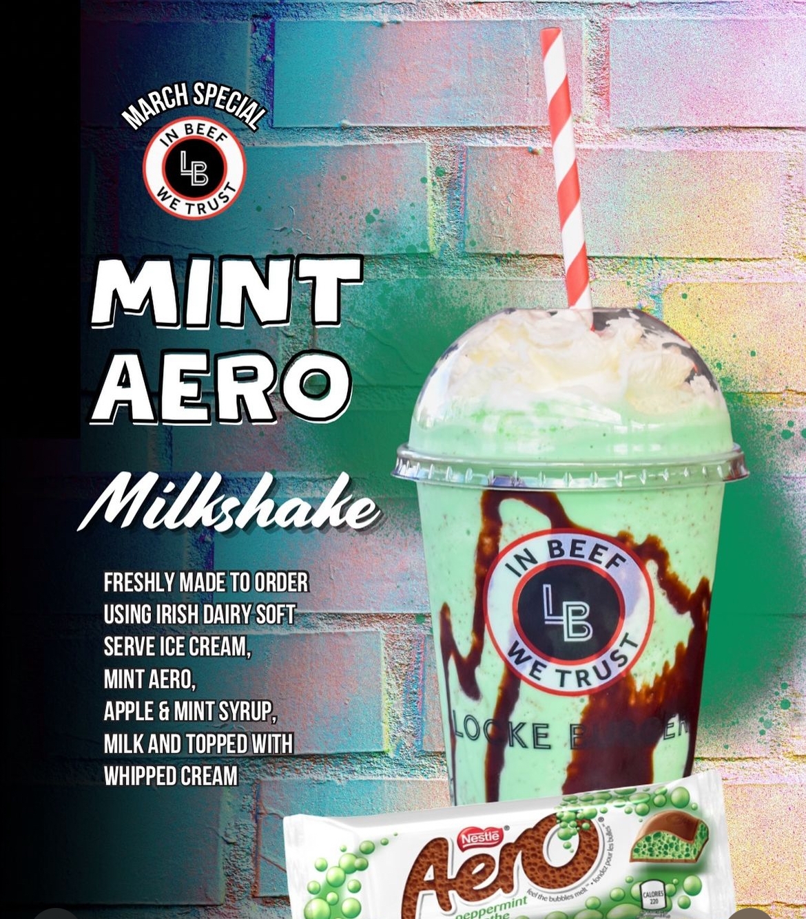 Special - Mint Aero Shake