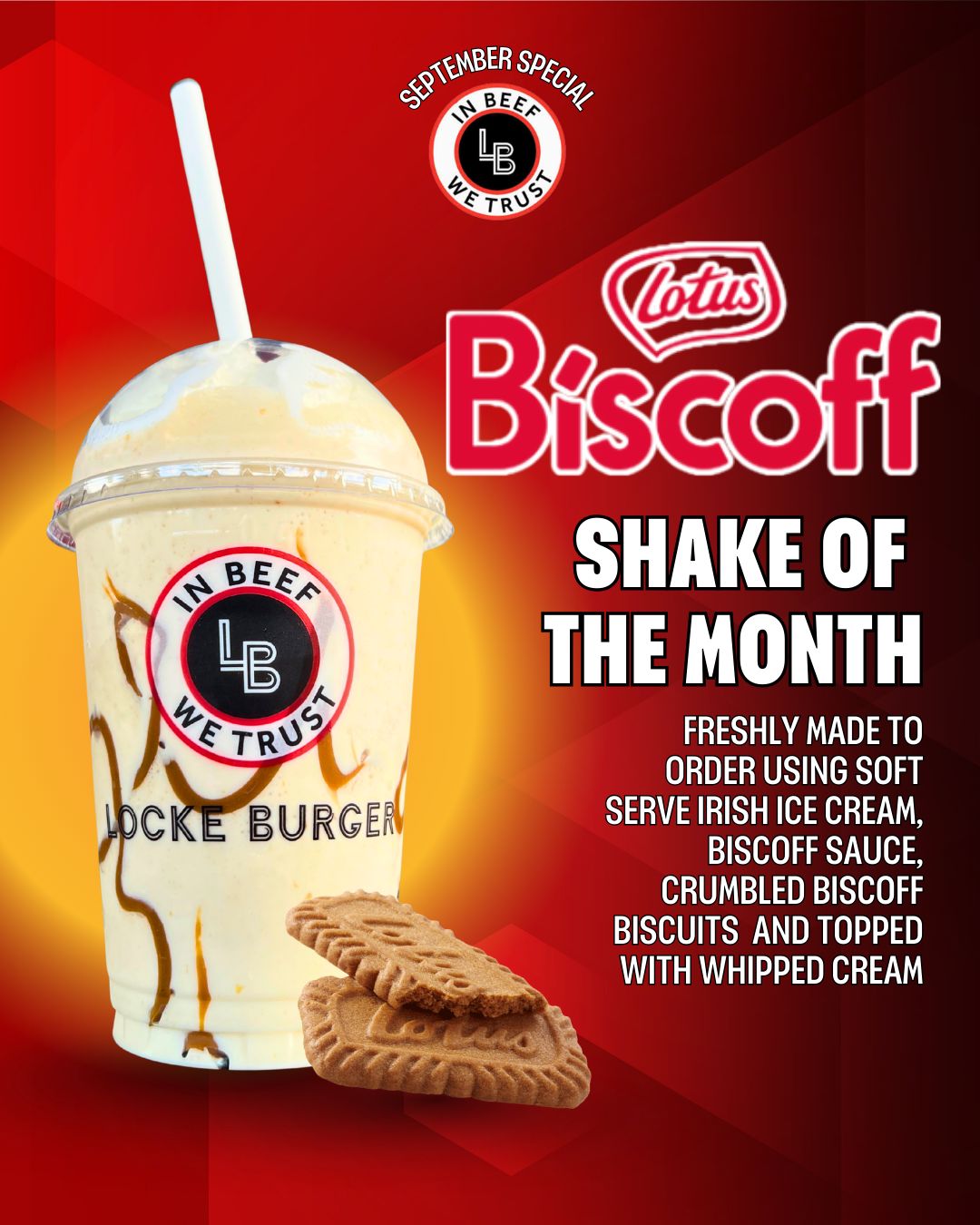 Shake Special – Biscoff Shake