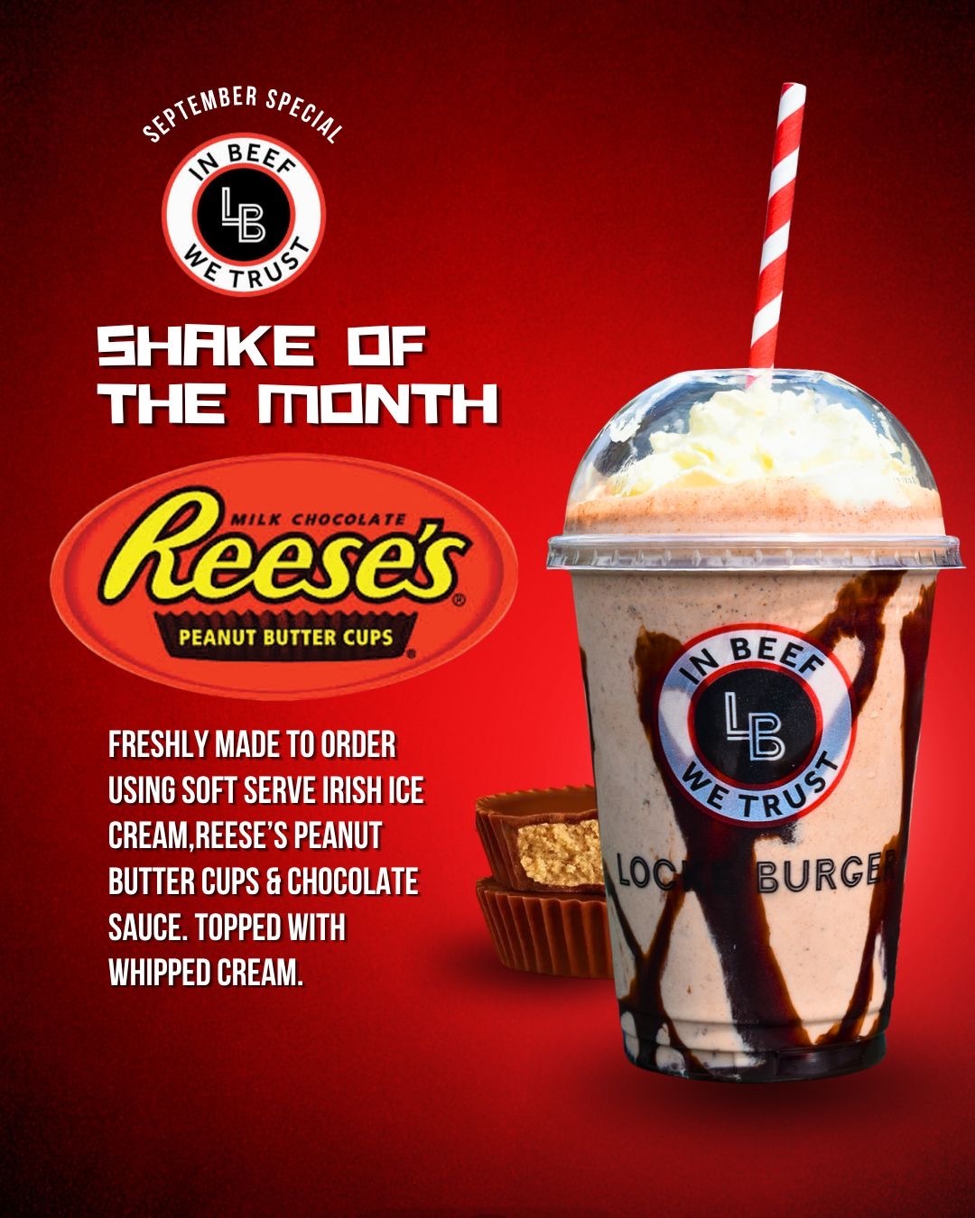 Special - Reeses Peanut Buttercup Shake