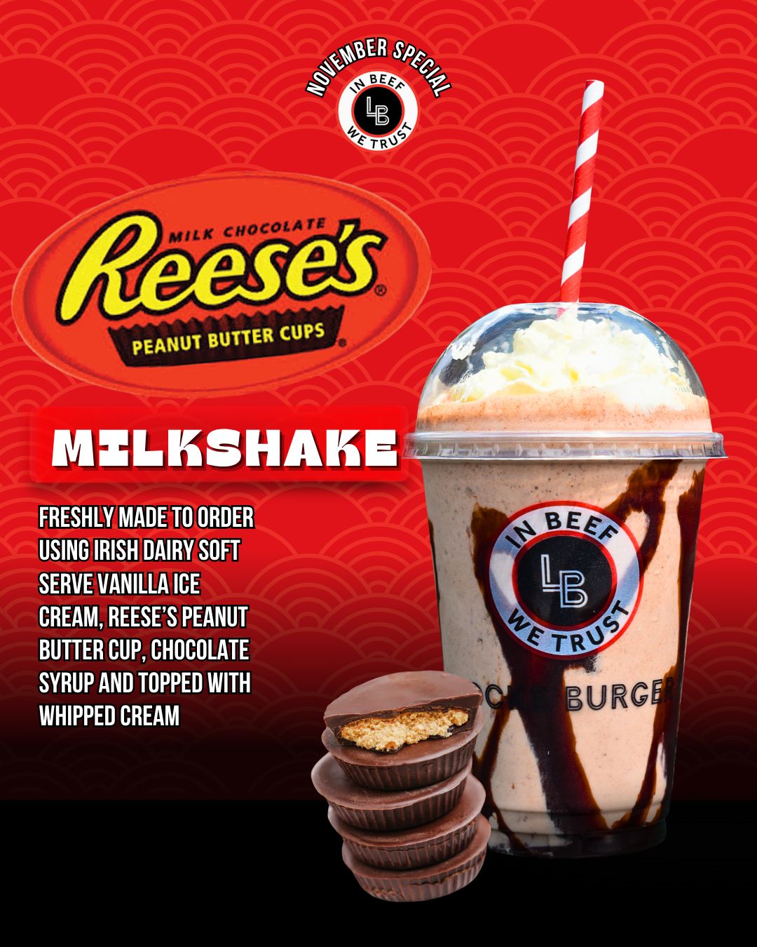 Special - Reeses Peanut Buttercup Shake
