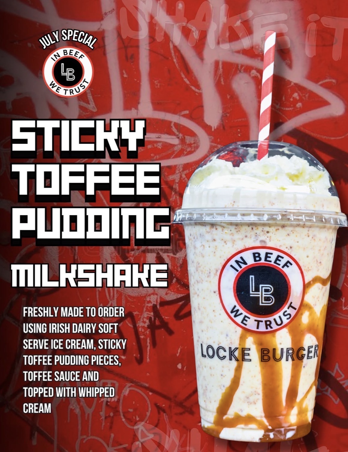 Shake Special - Sticky Toffee Pudding
